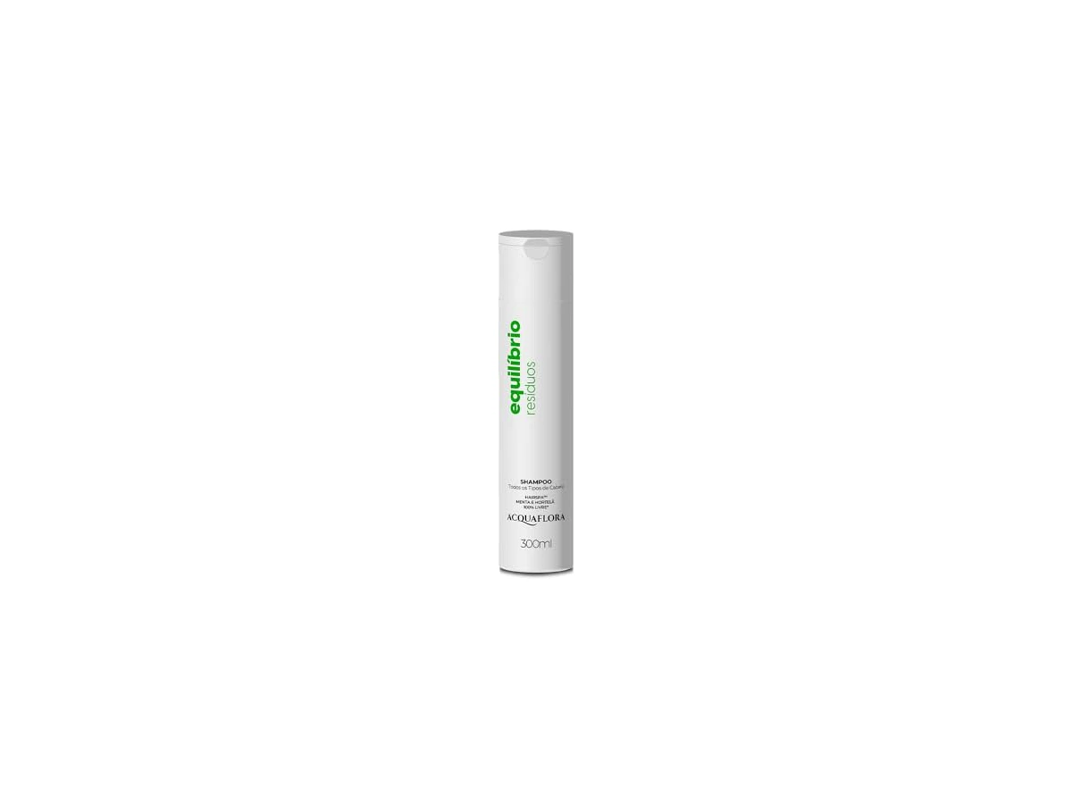 Shampoo Antirresíduos Acquaflora Limpeza Profunda com Extrato de Hortelã