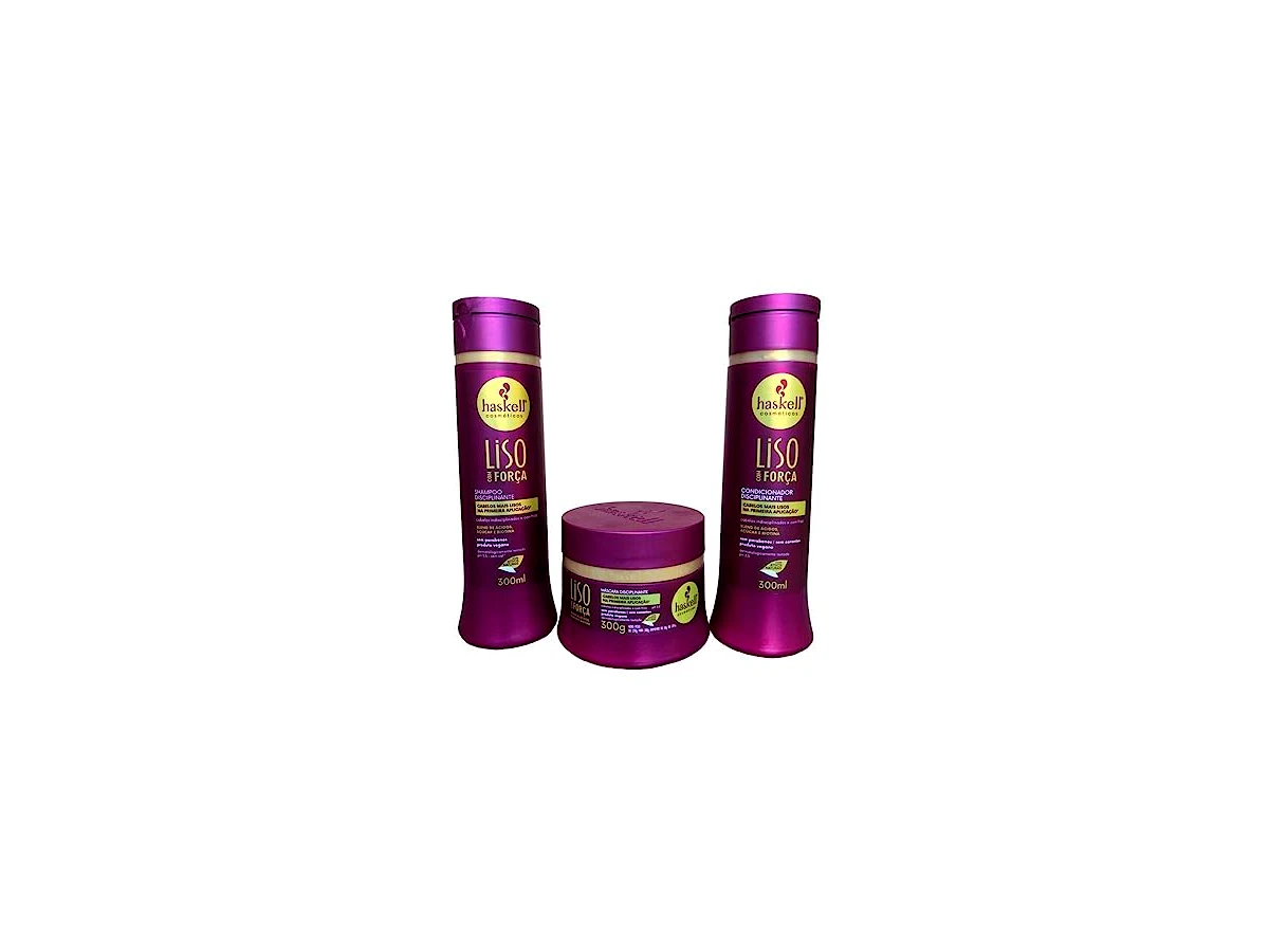 Haskell Liso Com Força Shampoo Fortalecedor