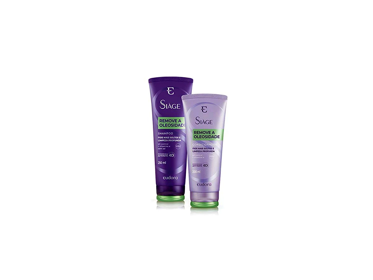 Eudora Siàge Shampoo Combate A Oleosidade