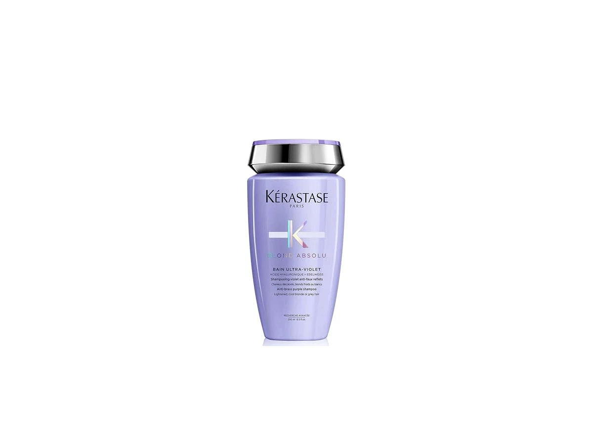 Shampoo Kérastase Blond Absolu Bain Ultra-Violet Roxo Desamarelador 250ml