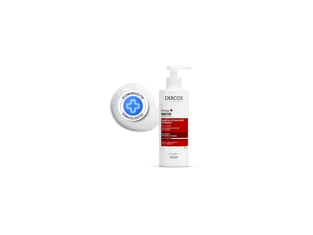 Vichy Dercos Technique Energy+ Shampoo Estimulante Antiqueda e Fortalecedor