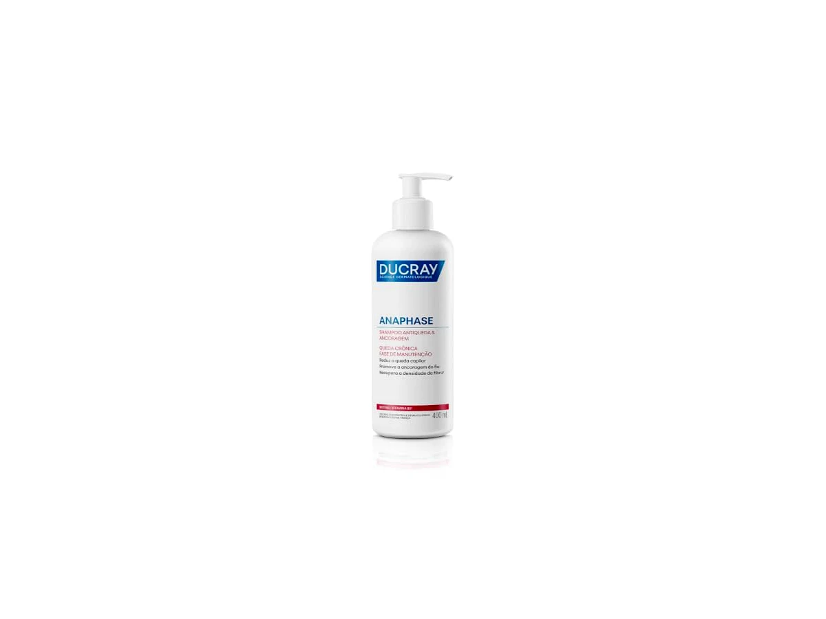 Ducray Anaphase+ Shampoo Antiqueda, Fortalece e Revitaliza os Fios, 400ml