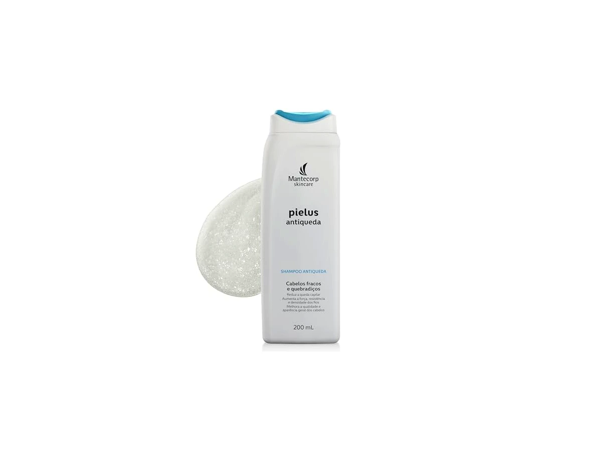 Shampoo Antiqueda e Fortalecedor Mantecorp Skincare Pielus Queda 200ml