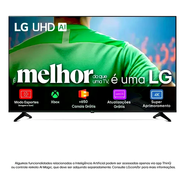 teste Smart TV LG 65" UHD UA75