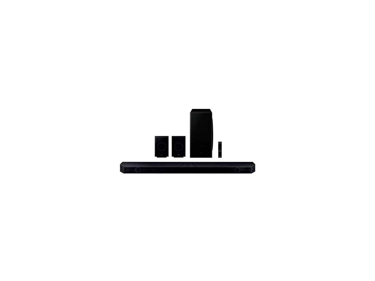Soundbar Samsung HW-Q930D, com 9.1.4 canais,Wireless Dolby Atmos, Sincronia Sonora e Alexa integrado