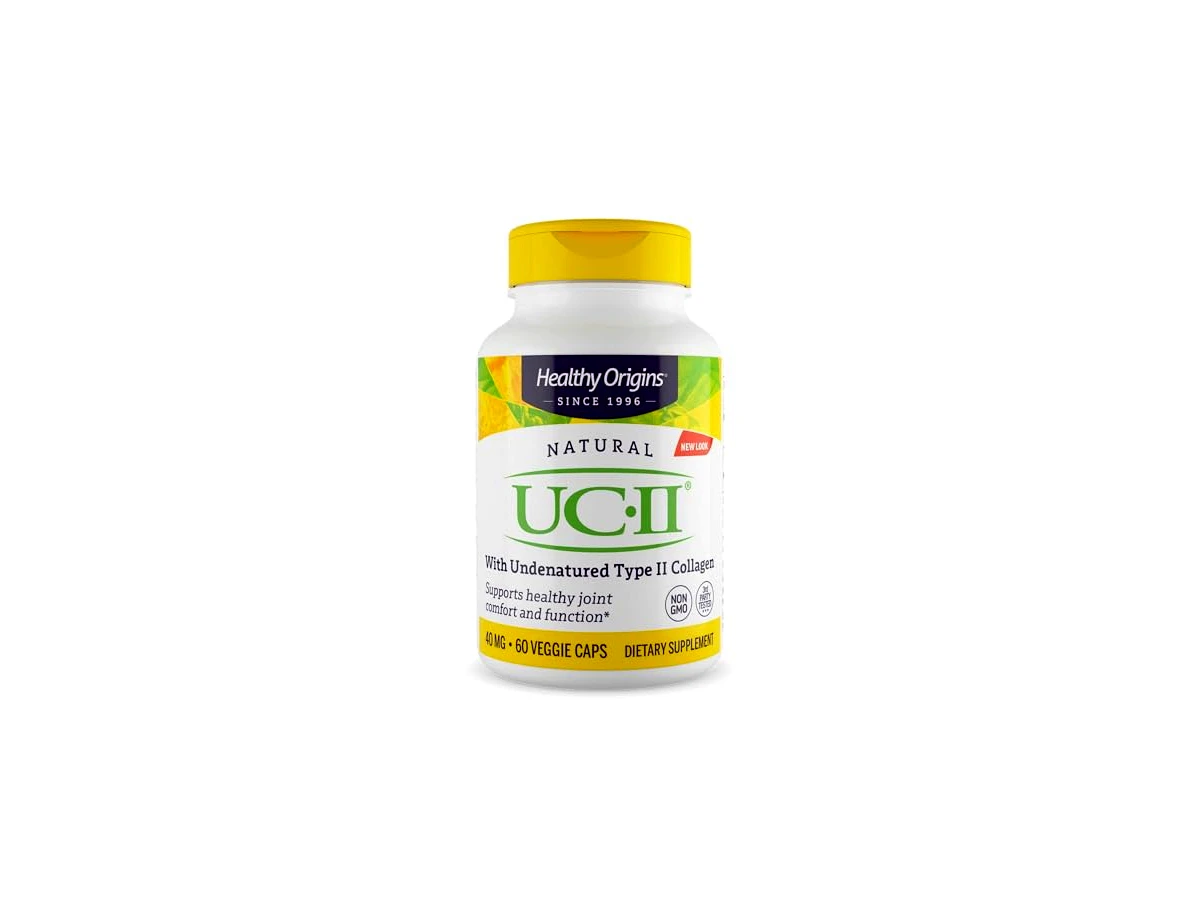 UC-II Joint Health 40mg com Colágeno Não Desnaturado - 60 Cápsulas Vegetais (Now Foods)