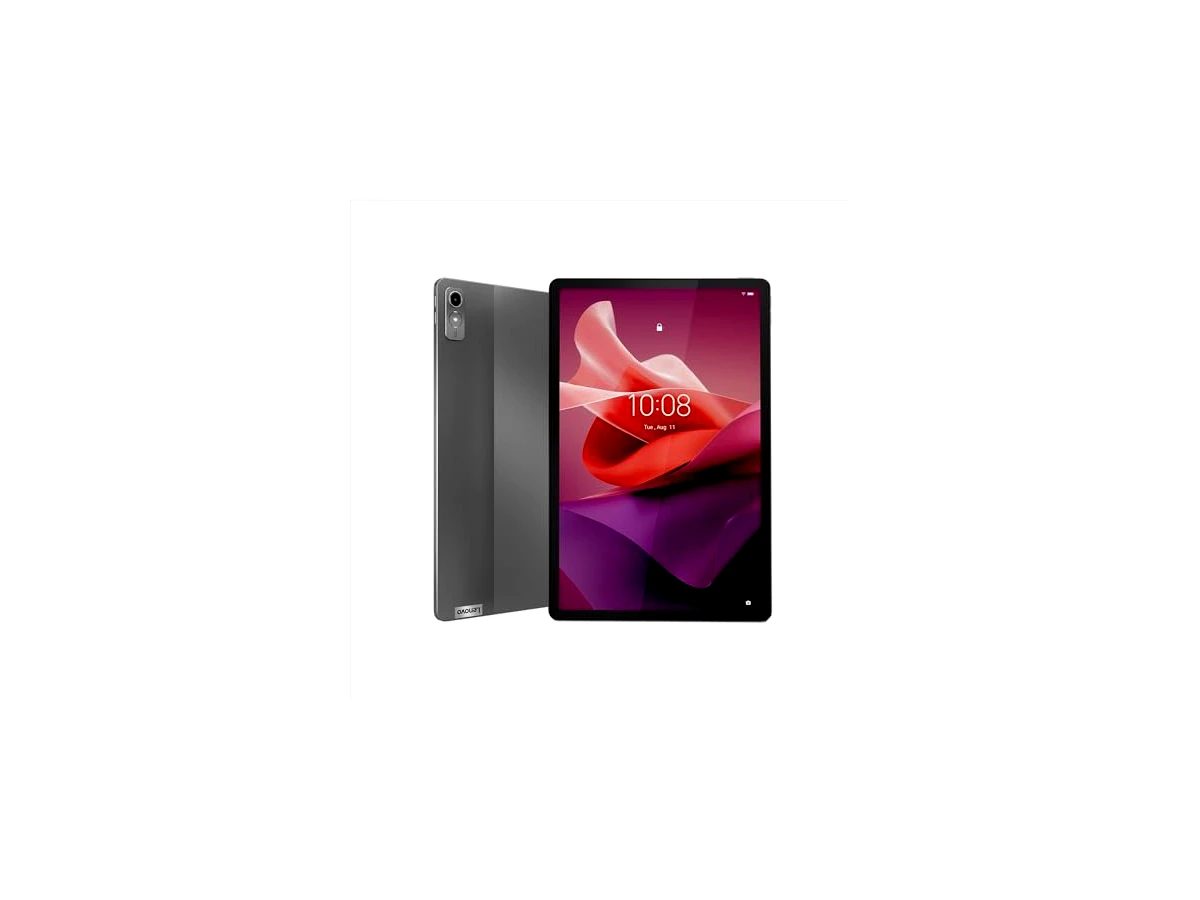 Tablet Lenovo Tab P12 Octa-Core 4GB 128GB Wi-Fi, Câmera Principal 8MP com Foco Automático, Câmera Frontal 13 MP com desbloqueio facial WVA 12.7" 3K Bateria 10200MAh Android™ 13 Prata