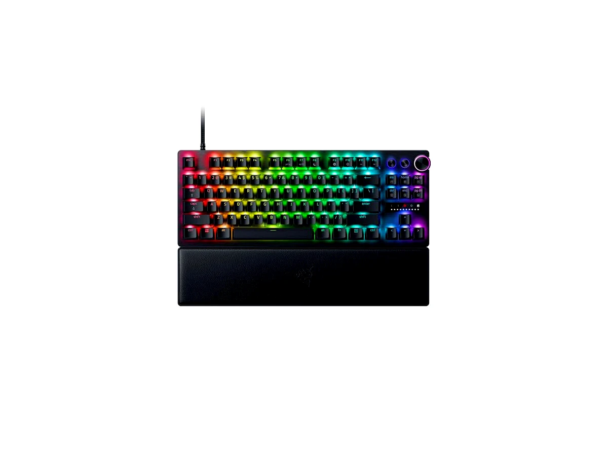 Razer Huntsman V3 Pro Tenkeyless Preto RZ03-04980200-R3U1, versão original de 1.000 Hz — não confundir com Huntsman V3 Pro TKL 8KHz