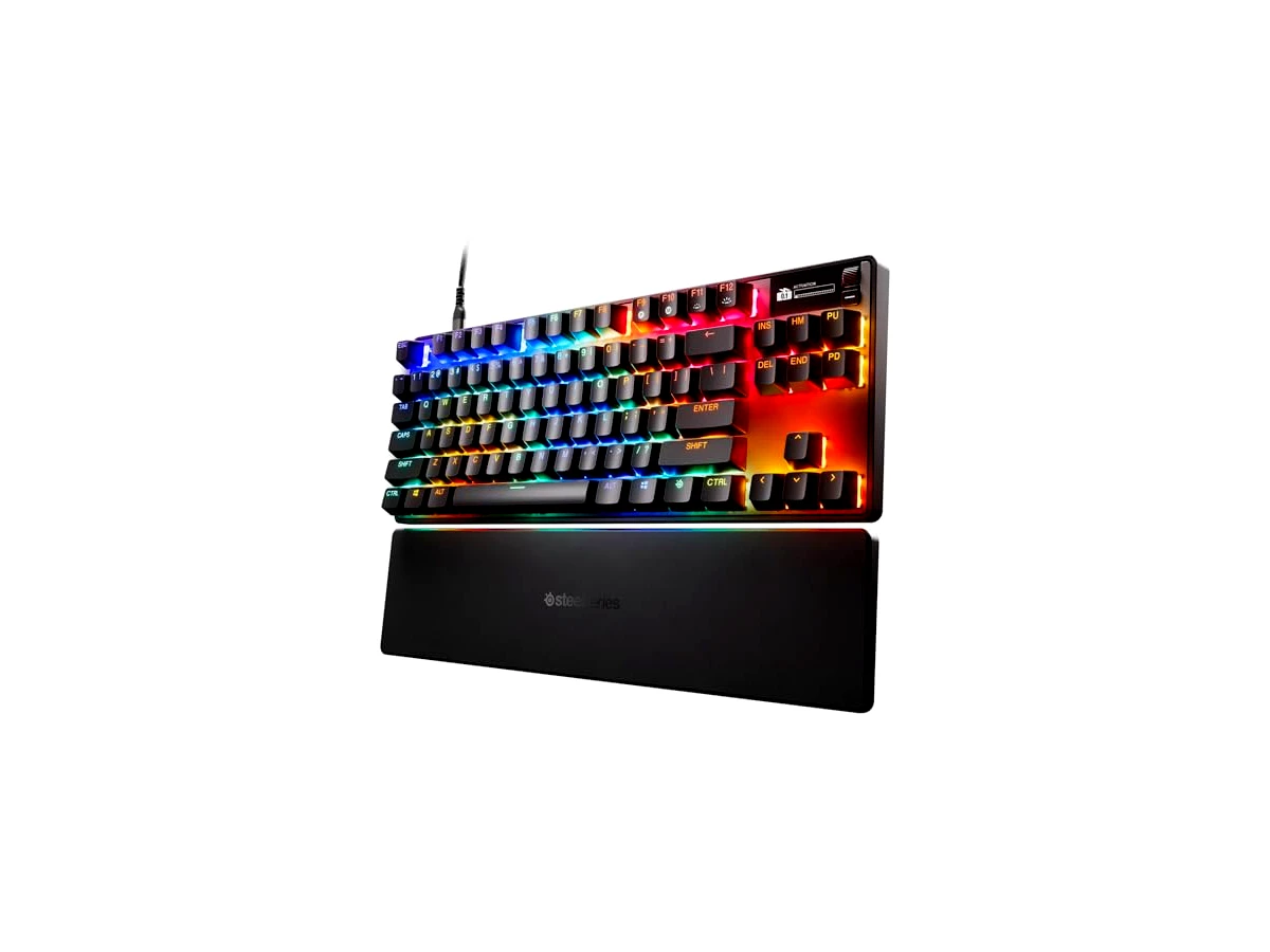 SteelSeries Apex Pro TKL Gen 3 Wired Preto, switches OmniPoint 3.0, versão com fio USB-C — não confundir com Gen 3 Wireless nem Apex Pro TKL 2023