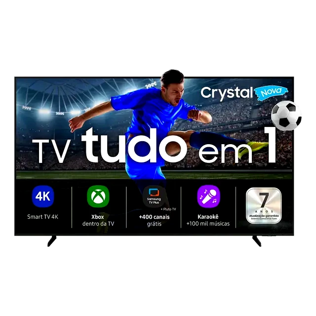 teste Smart TV Samsung 43" Crystal UHD 4K U8600F