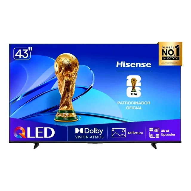teste Smart TV Hisense 43" 4K QLED 43Q6QV