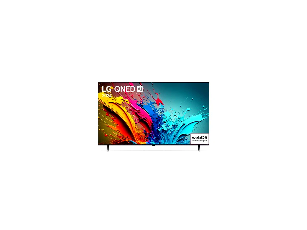Smart TV 4K 50" LG QNED 50QNED85T Processador α8 AI Painel 120Hz Quantum Dot Nanocell Local Dimming Design Super Slim FreeSync webOS 24
