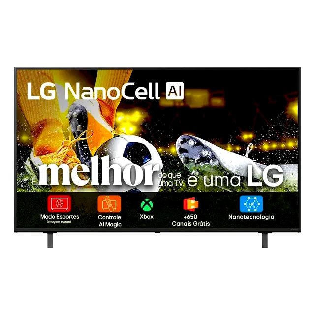 teste Smart TV LG 50" 4K NanoCell NANO80