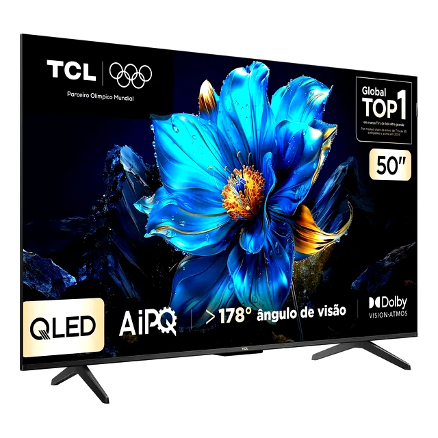 teste Smart TV TCL 50" 4K QLED 50P7K