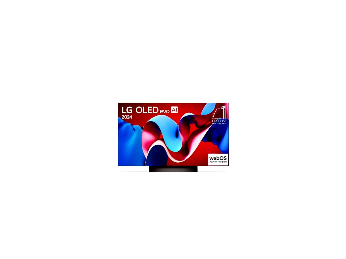 Smart TV 4K 55" LG OLED evo OLED55C4 Processador α9 Ger7 AI Painel 144Hz Intensificador de Brilho Design Ultra Slim Dolby Vision Dolby Atmos