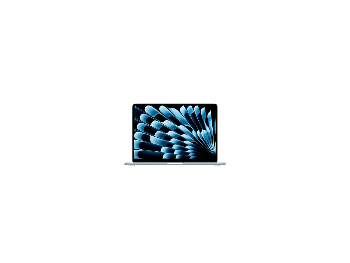 Apple 2025 MacBook Air (de 13 polegadas, Processador M4 da Apple com CPU 10‑core e GPU 10‑core, 16GB Memória unificada, 512 GB) - Azul céu