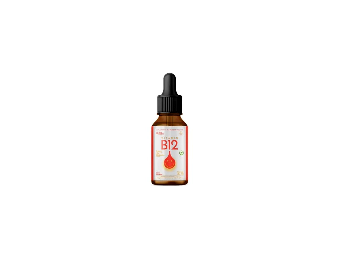 Vitamina B12 Liquid For Kids Gotas 30ml Sabor Frutas Vermelhas - True Source