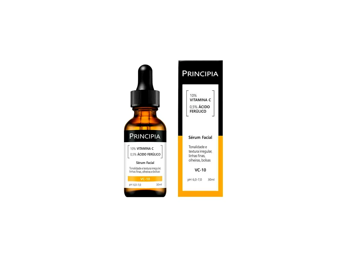 Principia Skincare Sérum VC-10 Vitamina C 10% + Ácido Ferúlico 30ml
