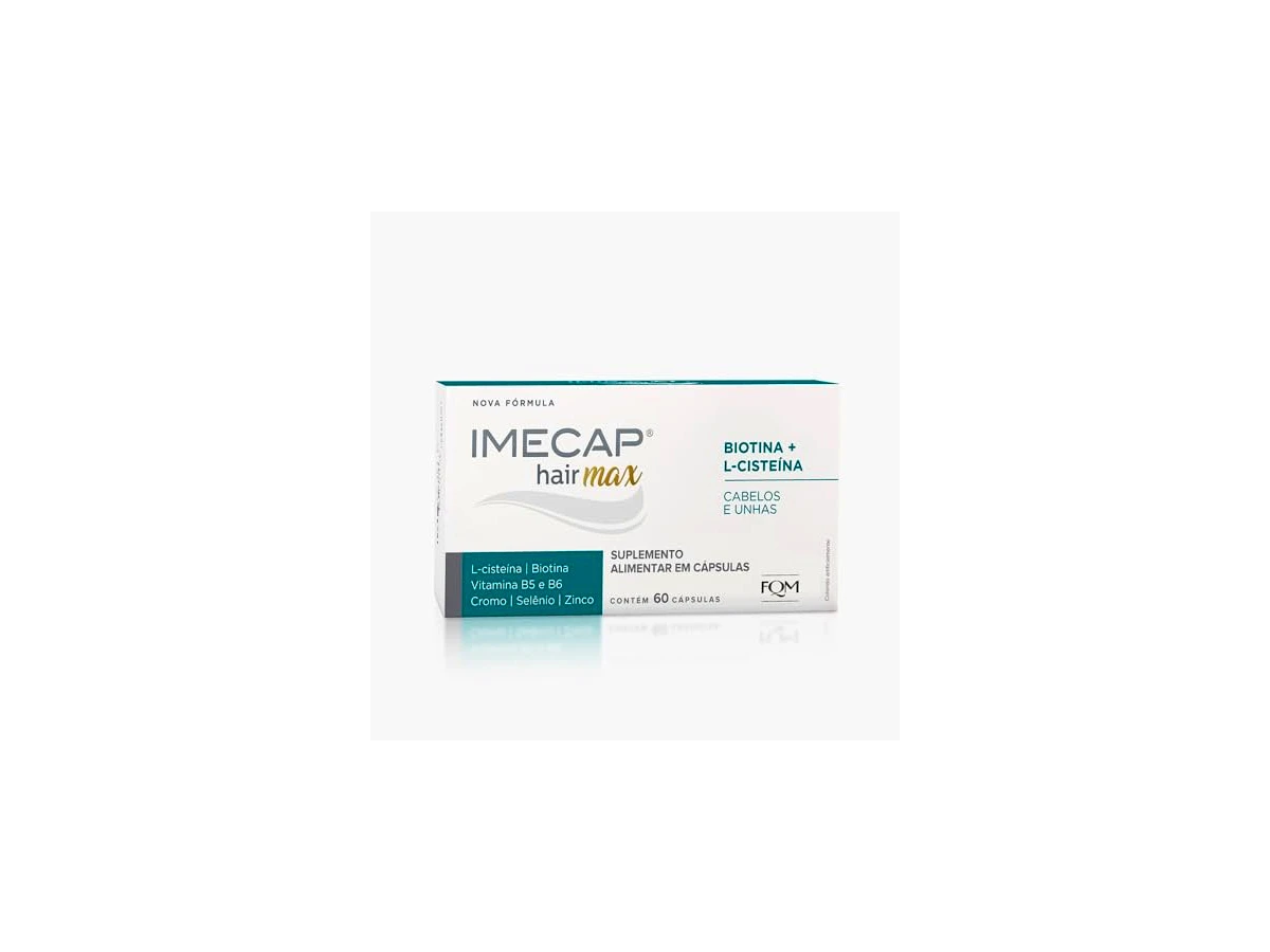 Imecap Hair Max Suplemento Vitamínico 60 Cápsulas