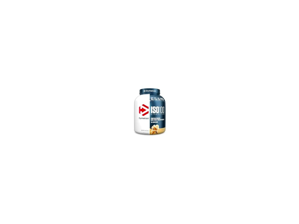 Dymatize ISO100 Hydrolyzed Whey Protein Isolate - Sabor Gourmet Vanilla (1,36kg)