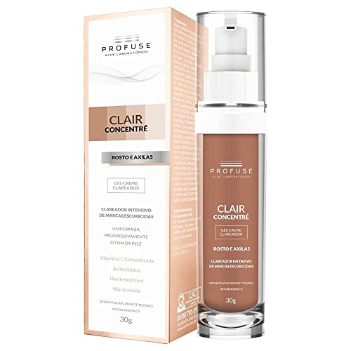 Creme Clareador Facial Gel Profuse Clair Concentre Rosto e Axilas 30g