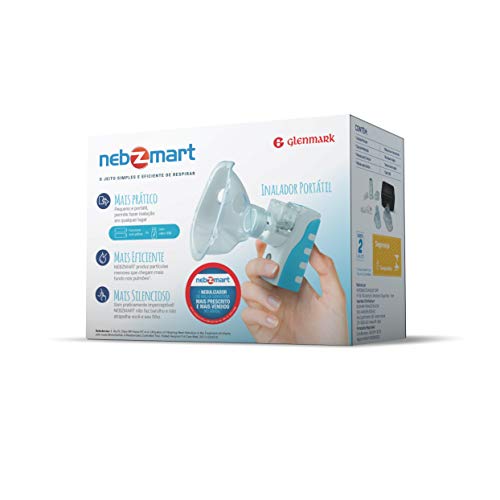 Inalador Nebulizador Portátil Glenmark Nebzmart