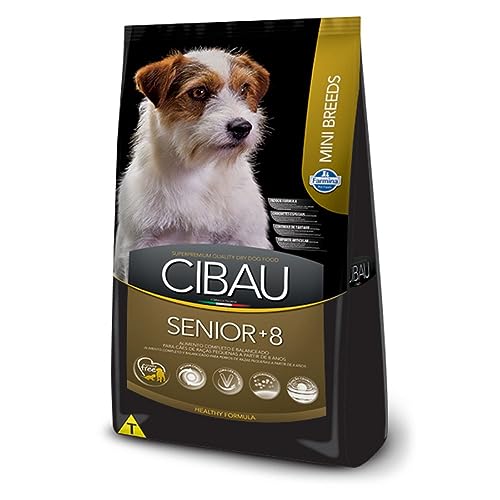 Ração Cibau Cães Sênior +8 Raças Pequenas 1kg