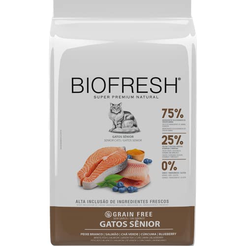 Ração Biofresh Gatos Sênior Peixe Branco 7,5 kg